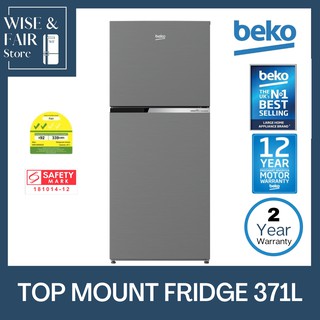 [Exclusive] BEKO 371 L Refrigerator RDNT371I50S HarvestFresh™ Stimulate Natural Sun / No.1 in UK