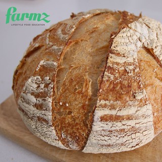 Plain Artisan Sourdough, 100% handmade with only natural and premium ingredients. No preservative & refined sugar.