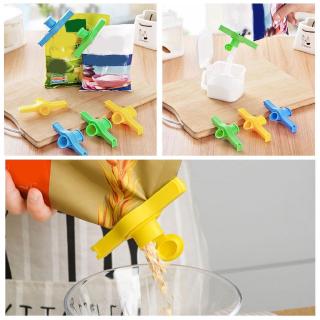 NEW Food sealing clip freshness and moisture-proof discharge nozzle sealing clip food plastic bag sealing clip
