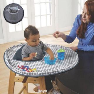 Anti-throw Baby Feeding Foldable Multifunction Waterproof Table Mat (1)
