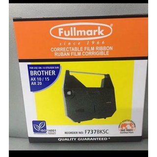 Fullmark AX 10/15/20 - FC737BKSC A10/15/20 Tik Brother Tape