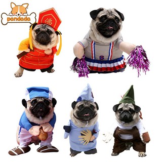 Funny Pet Dog Cat Cosplay Clothes Party Standing Costume