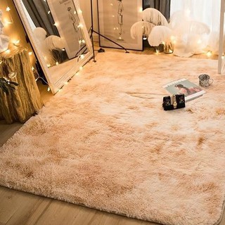160x120cm Shaggy Fluffy Area Rug Faux Fur Carpet Floor Mat Vacuum Packaging