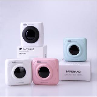 PAPERANG 4 Color Ver. Pocket Mini Printer with Cover Scrapbook Free Thermal Paper Portable Bluetooth Connection