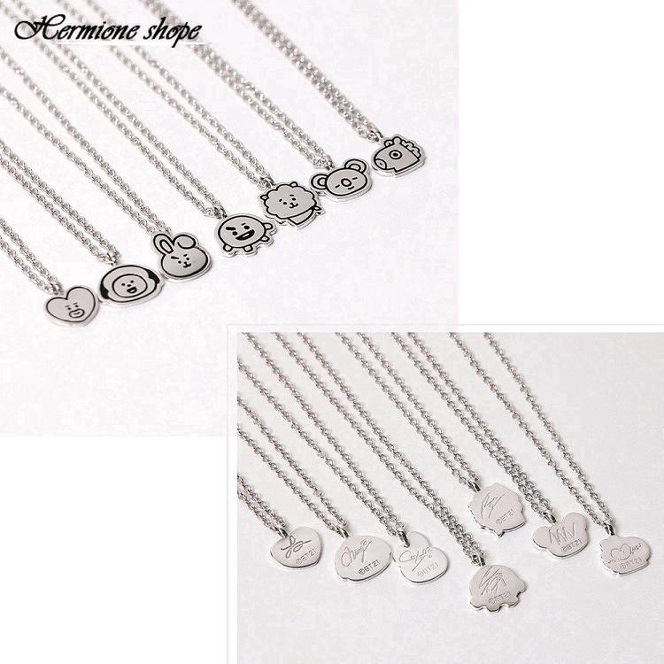 BTS official signature peripheral necklace jewelry