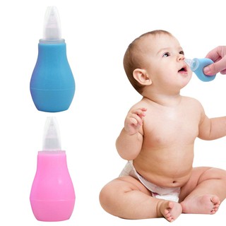 Infant Nasal Aspirator Vacuum Sucker Baby Nose Mucus Snot Cleaner Pump