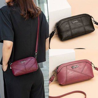 briefcase ❆Bag middle-aged female 2020 new mother bag wild shoulder slim elderly mobile phone change wallet mother-in-la