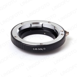 Adapter Ring For Leica M Lens to Olympus Panasonnic M4/3 Mount GX1 GX1 EP3 OM-D E-M5 LM-M43