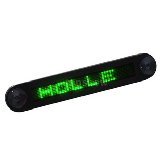 Tsm 12V Car Mini Super Slim LED Programmable Message Sign Scrolling Display Boar (1)