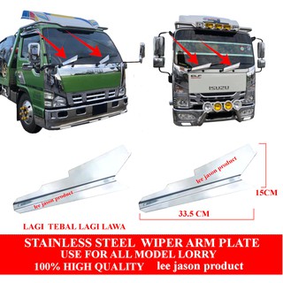 [Shop Malaysia] STAINLESS STEEL WIPER ARM PLATE USE FOR ALL LORRY