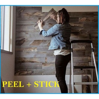 🔰SG SELLER🔰 10pcs PEEL + STICK DIY Wall & Floor 1.8mm thick Vinyl Waterproof Easy to Install Sticker (DS025)