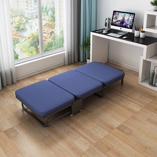 Fanomic Foldable Bed Office Single Lunch Break Bed For Lunch Break Three Fold Sponge Bed Folding Bed