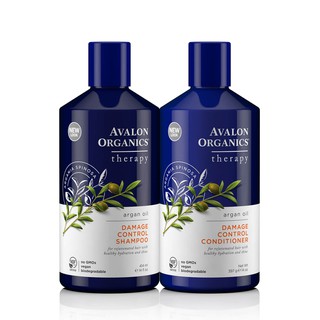 Avalon Organics Damage Control Hair Care with Argan Oil (Shampoo / Conditioner)