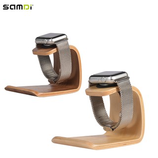 SAMDI Multifunctional Wooden Desktop Holder Stand for Cell phone&iwatch
