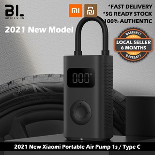 Xiaomi air pump 1s inflator Mijia Portable Smart Digital Tire Pressure Detection Electric bike Pump