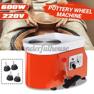 Becornce Electric Pottery Wheel Ceramic Machine 25cm 600W for Ceramics Clay Art Craft