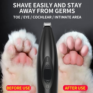 Dog and cat foot trimmer, electric cat shearing machine, USB charging razor