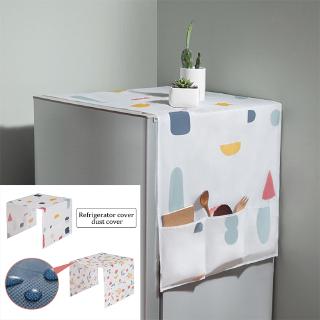 Multifunction Anti-dust Covers Simple Pattern Waterproof Refrigerator Covers Microwave Cover Home Accessory
