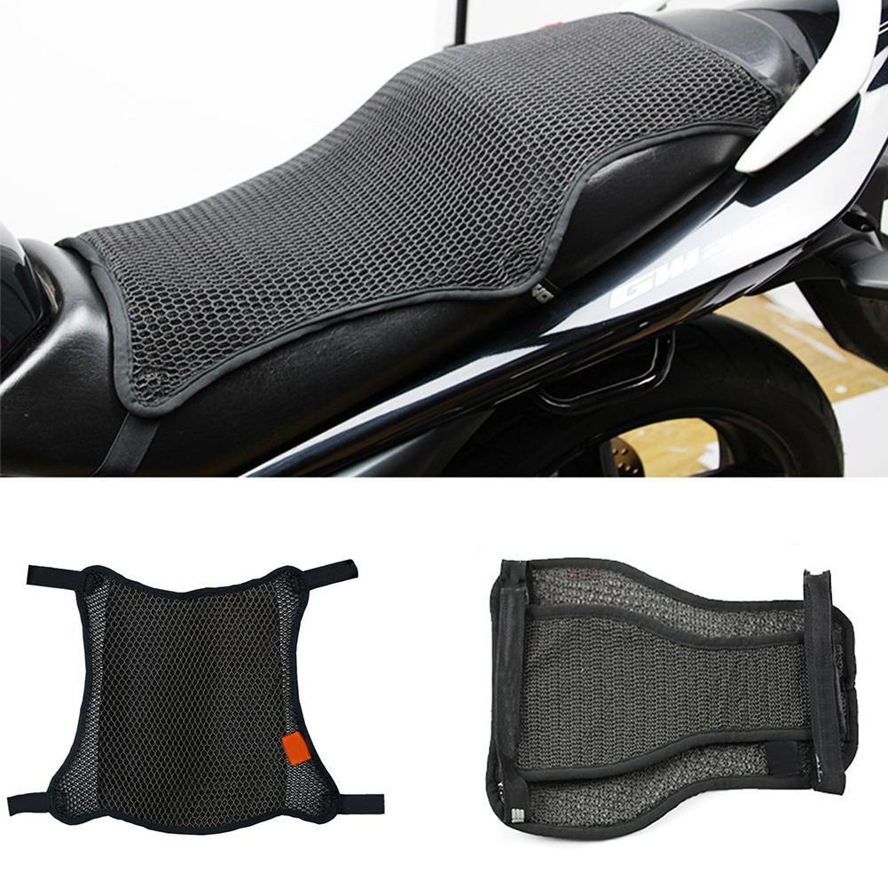 Shock Absorption Sunscreen Non-Slip 3D Mesh Fabric Durable Heat Insulation Universal Protective Motorcycle Seat Cover