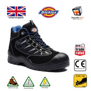 Dickies FA23385S StormII Hiker Safety Boot, Black