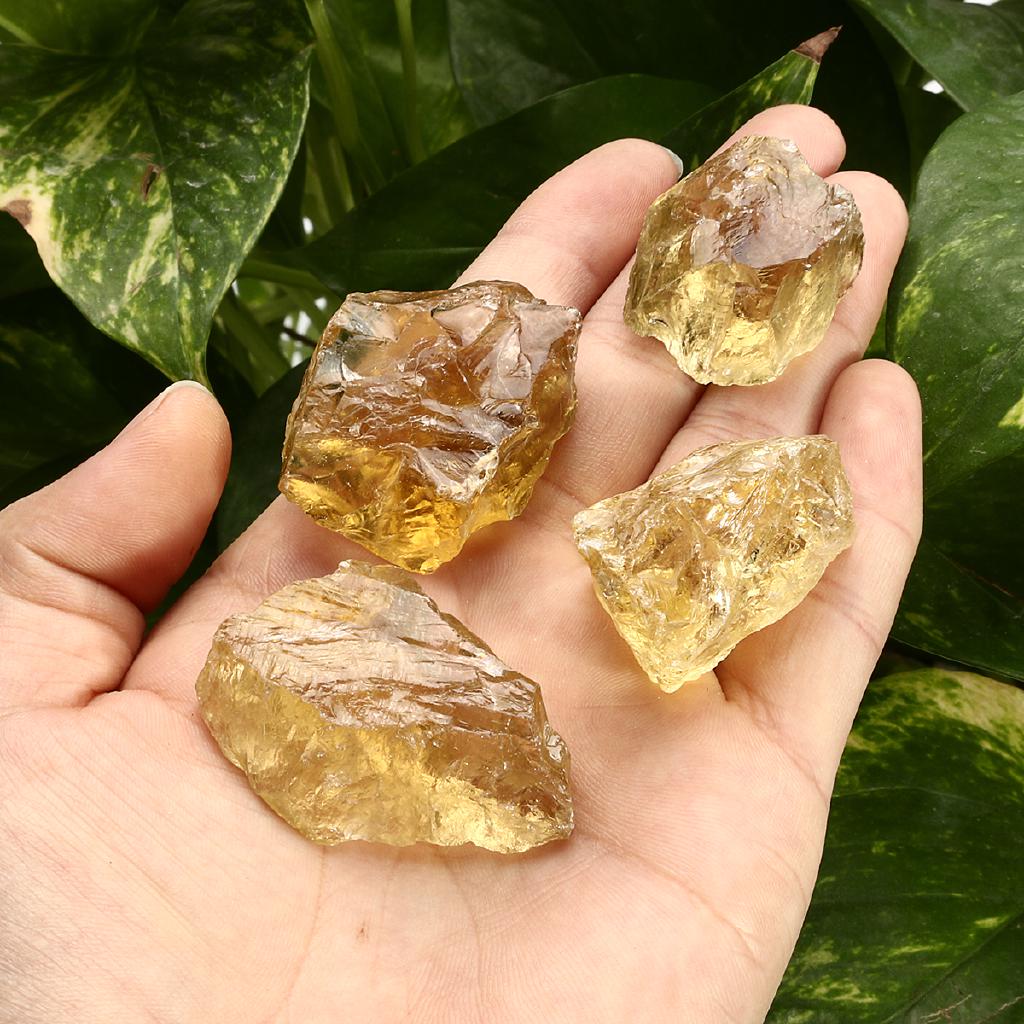100g Brazil Natural Citrine Rough Tumbled Crystal Quartz Gemstone Mineral Rocks