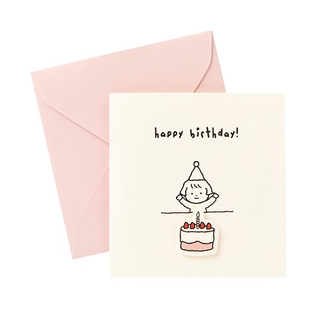 [ARTBOX OFFICIAL] Korea Greeting Birthday Card happy birthday girl