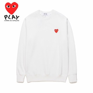 COMME des Garcons CDG Play Pure Cotton Sweater Japanese Style 2018 Autumn Clothes Loose Casual Sport