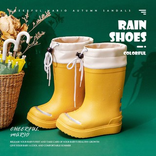 ✢▤▲Babyloovi kids rain boots ,children's rain shoes, children cute non-slip rubber shoes