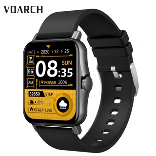 VOARCH 1.69 Inch 2022 Smart Watch Men Bluetooth Call IP67 Fitness Tracker Body Temperature Measurement Women GTS 2 Smartwatch