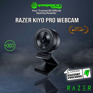 Razer Kiyo Pro Webcam with Adaptive Light Sensor (1Y)