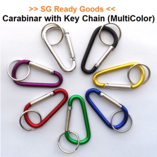 Carabiner with key chain(MultiColor)