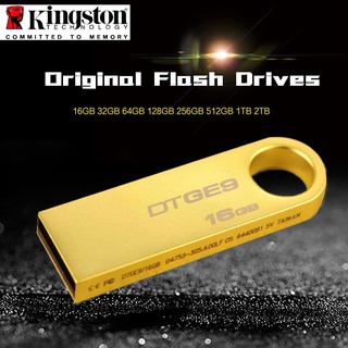 Ready Stock Kingston Thumb Drive DataTraveler 16GB 32GB 64GB 128GB 256GB 512GB 1TB 2TB Thumb Drive USB 2.0 Flash Memory Stick Pen Drive Metal Flash Drives