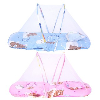 Toddler Summer Baby Mosquito Net Foldable Travel Cradle Insect Bed