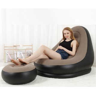 Casual Inflatable Sofa Cute Creative Single Lunch Break Chair