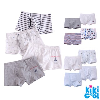 Boys' Underpants Cotton Children's Briefs of 4 pcs Shorts Boxers 3 --10 years