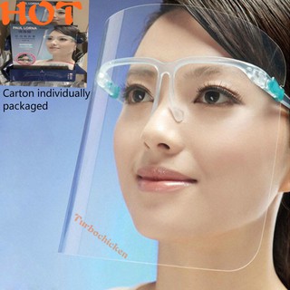 ☞IN STOCK☜Transparent Anti-fog Anti-Oil Splatter Full Face Shield Cooking Protector（The box is packed separately）