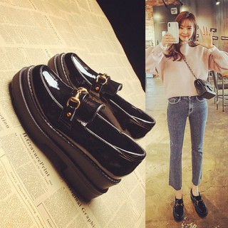 SSS Women's Casual Sole Platform Shoes Korean Version All-Match Student Loa