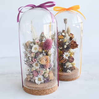 Dried Flowers -Tall Dome Workshop for 2 pax