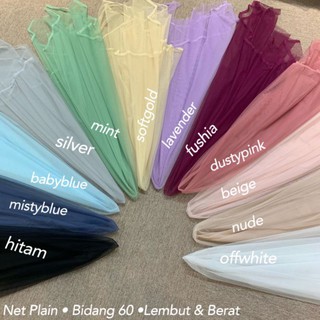 [Shop Malaysia] Net Fabric According To Bridal VEIL, Engagement And Marriage (Not VEIL Is Ready To)