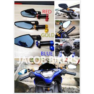 1 Pair Universal Motorcycle Rear Mirrors Rearview Side Mirror