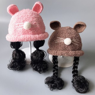 ▨❉Baby hat earmuffs 6-12 months qiu dong men's and women's newborn 4 1 to 2 years old children warm