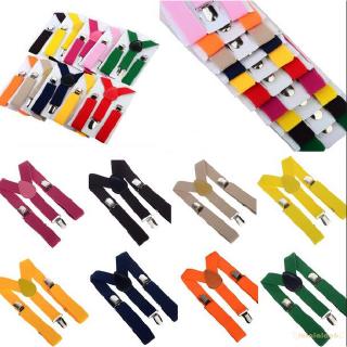 ◕ω◕Fashion Kids Boy Girl Children Clip on Elastic Adjustable Suspenders Belt Y (1)