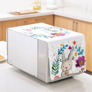 Microwave Oven Cover Oven Oil-proof Cover Towel Fabric Microwave Cover
