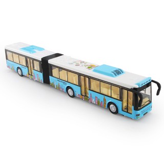Skyhawk: alloy extended double-section bus, extended bus tour bus with pull back sound and light