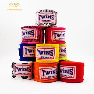 TWINS 2pcs/pack 2.5M Boxing Hand Wraps MMA Kick Boxing Handwraps for Training 5cm width Bandages Muay Thai A