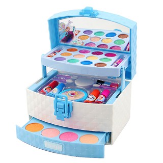 Frozen Funny Make up Toys Elsa Anna Princess Makeup Set Deluxe Cosmetic Set Girls Pretend Play Toy