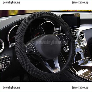 JX Car steering wheel cover breathability skidproof auto covers decor car styling[SG]