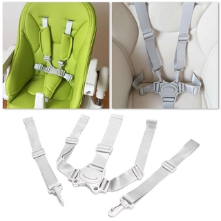 Baby Universal 5 Point Harness High Chair Safe Belt Belts Children Seat Kid J9N7