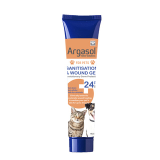 Argasol Pets 24ppm Skin And Wound Gel, 44Ml - By Verita