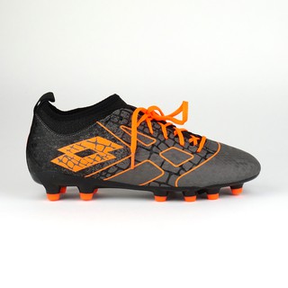 Lotto Maestro 700 II FG L - Men Football Boots (Grey/Orange/Black)